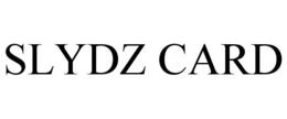 SLYDZ CARD trademark