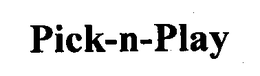 PICK-N-PLAY trademark