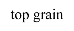 TOP GRAIN trademark