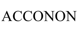 ACCONON trademark