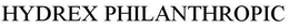 HYDREX PHILANTHROPIC trademark