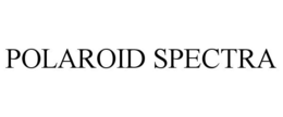 POLAROID SPECTRA trademark