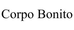 CORPO BONITO trademark