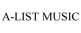 A-LIST MUSIC trademark