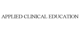 APPLIED CLINICAL EDUCATION trademark