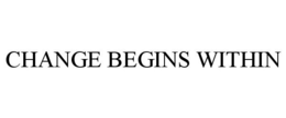 CHANGE BEGINS WITHIN trademark