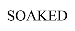 SOAKED trademark