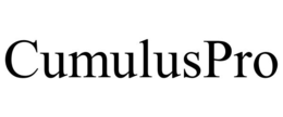 CUMULUSPRO trademark