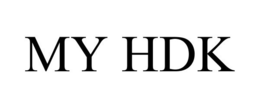 MY HDK trademark