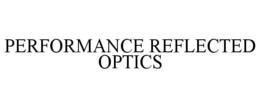 PERFORMANCE REFLECTED OPTICS trademark