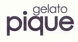 GELATO PIQUE trademark