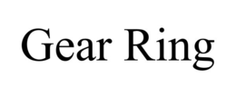 GEAR RING trademark