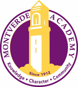 MONTVERDE ACADEMY KNOWLEDGE · CHARACTER · COMMUNITY SINCE 1912 trademark