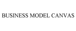 BUSINESS MODEL CANVAS trademark