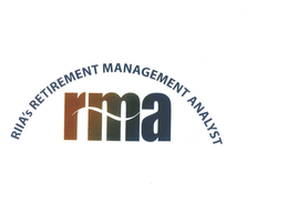 RIIA'S RETIREMENT MANAGEMENT ANALYST RMA trademark