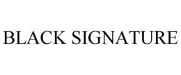 BLACK SIGNATURE trademark