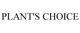PLANT'S CHOICE trademark