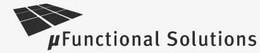 µFUNCTIONAL SOLUTIONS trademark