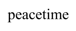 PEACETIME trademark