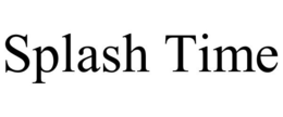 SPLASH TIME trademark