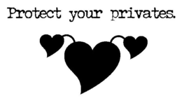 PROTECT YOUR PRIVATES. trademark