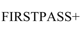 FIRSTPASS+ trademark