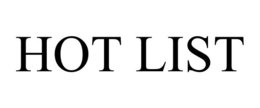 HOT LIST trademark