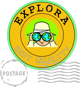 EXPLORA BEST QUALITY POSTAGE trademark