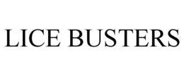 LICE BUSTERS trademark