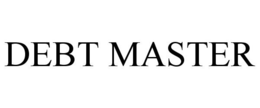 DEBT MASTER trademark
