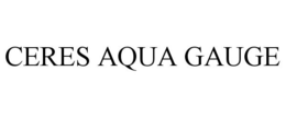 CERES AQUA GAUGE trademark