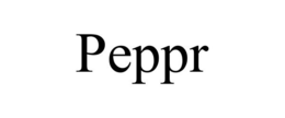 PEPPR trademark