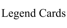 LEGEND CARDS trademark