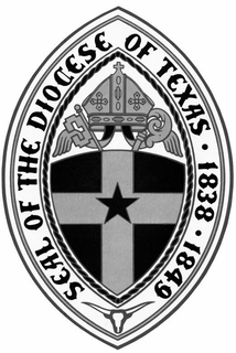 SEAL OF THE DIOCESE OF TEXAS 1838 1849 trademark