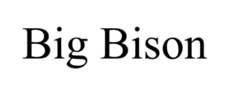 BIG BISON trademark