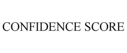CONFIDENCE SCORE trademark