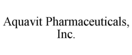 AQUAVIT PHARMACEUTICALS, INC. trademark