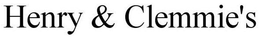 HENRY & CLEMMIE'S trademark