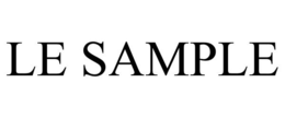 LE SAMPLE trademark