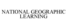 NATIONAL GEOGRAPHIC LEARNING trademark