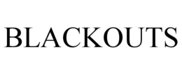 BLACKOUTS trademark
