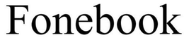 FONEBOOK, FONEBOOK trademark