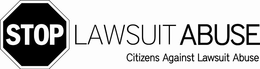 STOP LAWSUIT ABUSE CITIZENS AGAINST LAWSUIT ABUSE trademark
