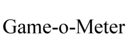 GAME-O-METER trademark