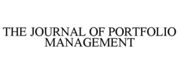 THE JOURNAL OF PORTFOLIO MANAGEMENT trademark