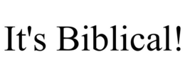 IT'S BIBLICAL! trademark