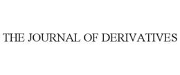 THE JOURNAL OF DERIVATIVES trademark