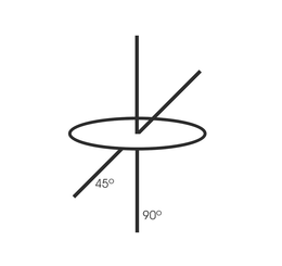 45° 90° trademark