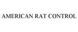 AMERICAN RAT CONTROL trademark