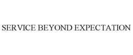 SERVICE BEYOND EXPECTATION trademark
